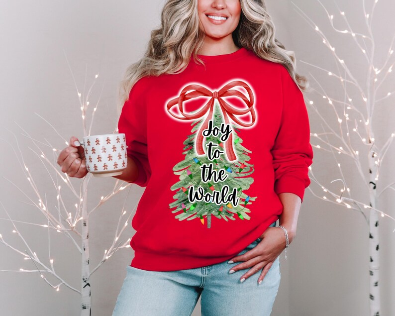 Joy to the World Sweatshirt, Christmas Sweatshirt, Nativity Sweatshirt