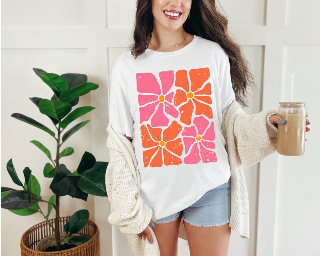 Bow flower shirt