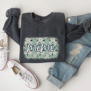 Mimi Sweatshirt | Mimi Shirt | Mimi gift | mimi leopard | grandmother sweatshirt | Gift for grandmother | New Mimi Gift | gigi | nana shirt