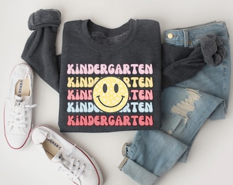 Kindergarten Teacher Sweatshirt | Kindergarten Teacher shirt | Teacher Crewneck | Teacher Gift | Teacher Sweatshirt | Kindergarten teacher