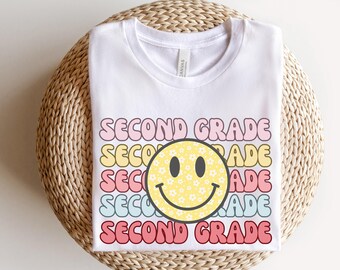 Second grade Shirt | Second Grade Teacher Shirt | Second Grade Team shirts | retro Teacher shirt | Back To School Shirt | Kids Second Grade