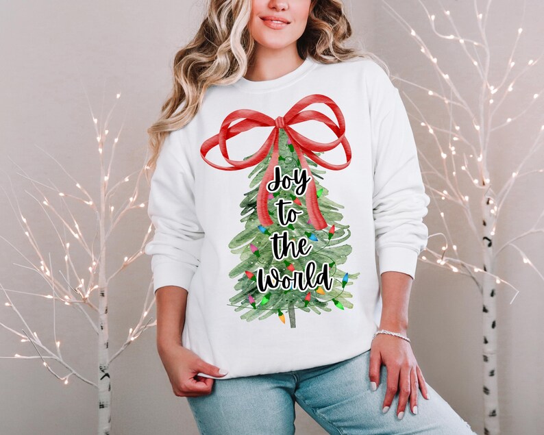 Joy to the World Sweatshirt, Christmas Sweatshirt, Nativity Sweatshirt