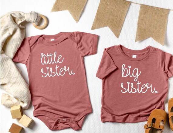 etsy big sister little sister outfits