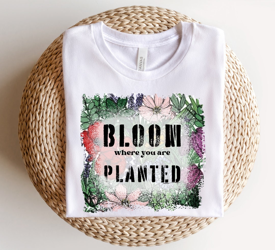 Bloom Where You're Planted Biker Shorts main image 1