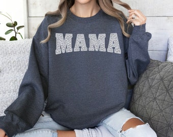 Mama Sweatshirt | floral mama sweatshirt | Mom Sweatshirt | Mom Shirt | Mom Life Shirt | Gift for mom | New Mom Gift | cute mom sweatshirt