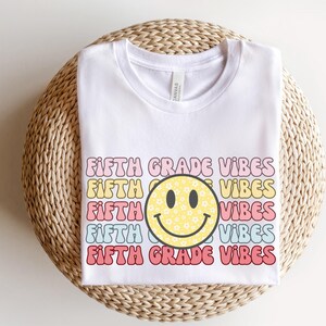 Fifth Grade Teacher Shirt Fifth Grade Team Shirts Retro - Etsy