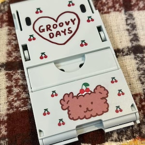 Laatste: niet meer leverbaar Nintendo Switch 7-slots gamekaarten opslag Opvouwbare standaard Cherry Bear
