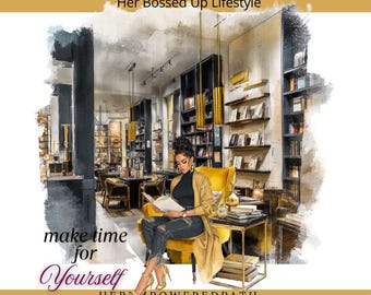 Her Bossed Up Lifestyle Digital Sticker Collection | Black Girl Luxe  Digital Planner Stickers for Goodnotes, Digital Journals, Winter