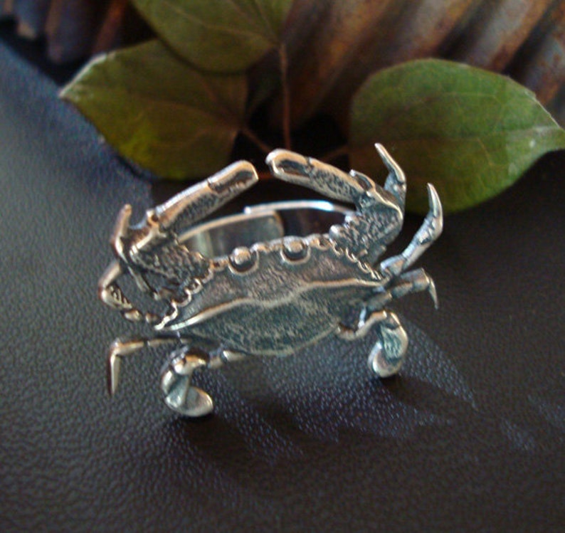 Ring Jewelry Crabs Got Them Crabs Rings That Is. Quality Etsy