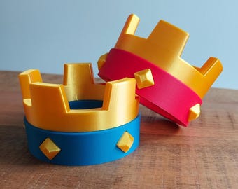 Clash Royale-kronen | 3D-geprinte gaming-rekwisieten