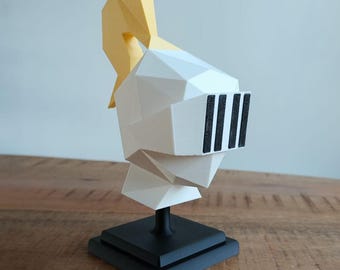 Metal Full Helm | Initiate/Proselyte | 3D Printed Oldschool Runescape Prop