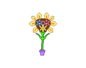 Schema perler Flower Monster