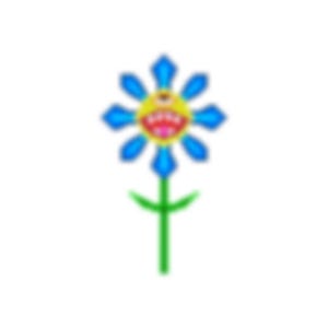 Flower Monster Perler Pattern