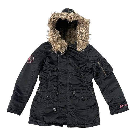 Hysteric Glamour, Hysteric Glamour N-3b Parka Fur Jacket