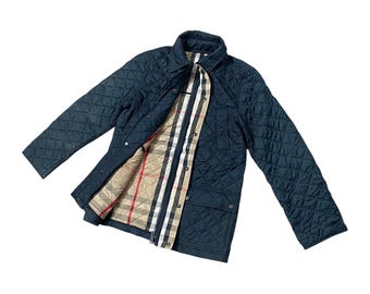 Vintage Burberry Quilted Novacheck Jacket