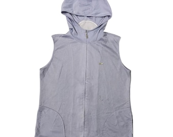 Vintage Balenciaga Mesh Hooded Vest