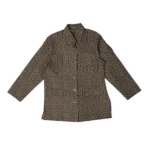 Vintage Fendi Leopard Monogramm Jacke