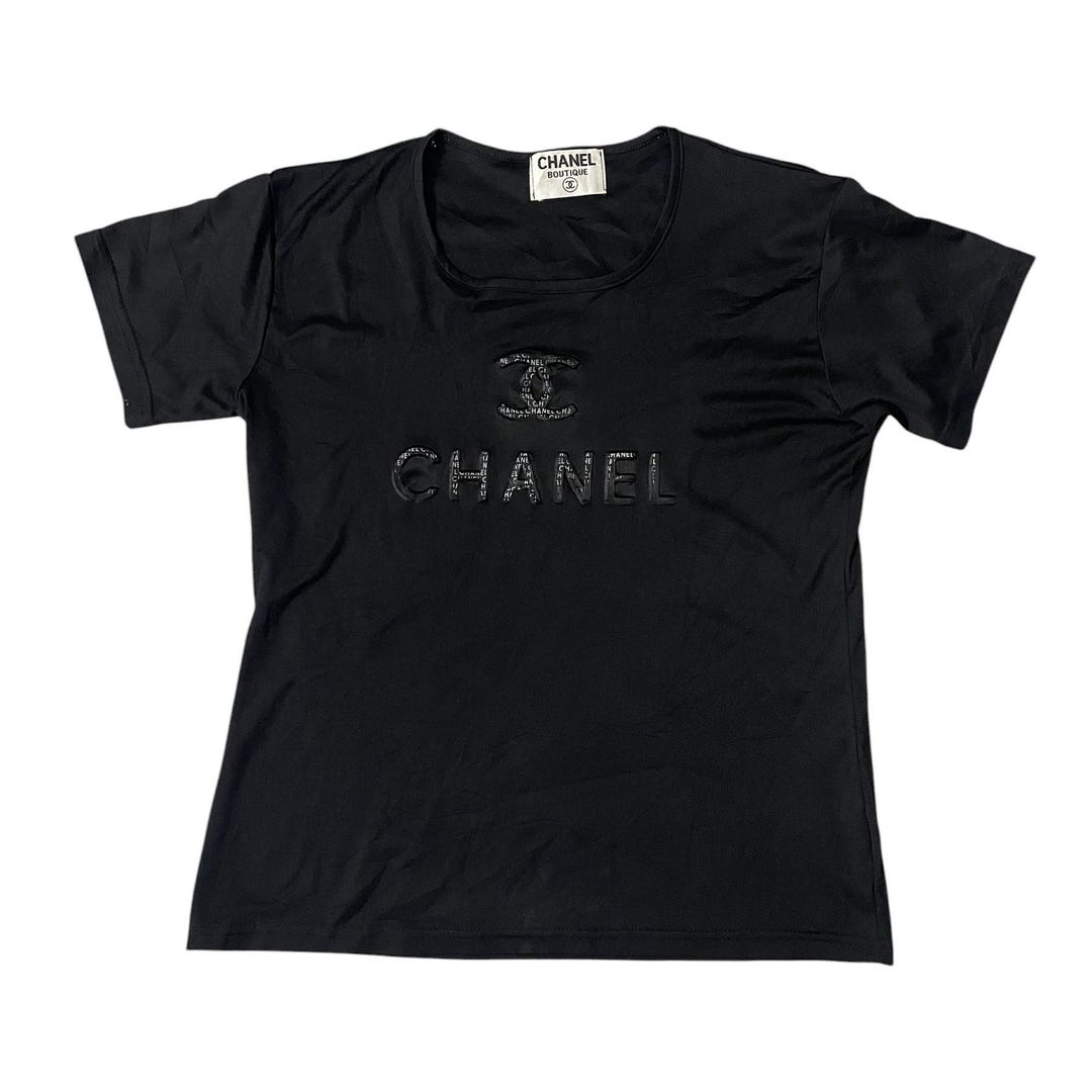 Vintage Chanel Tee - Etsy