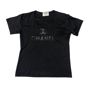 Vintage chanel t shirt - Etsy 日本