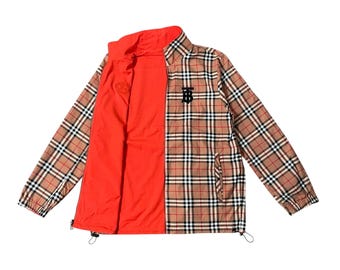 Vintage Yves Saint Laurent チェック柄 ジャケット Vintage YSL Yves Saint Laurent Gingham Plaid Bomber Work Jacket - Etsy