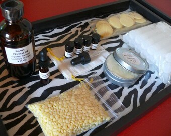 DIY Lip Balm Kit *ORGANIC* Makes 30 Lip balms