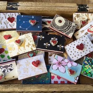 Decorative Matches - SHIP FREE with another ITEM - Candle Matches - Fancy Matches - Bathroom Matchboxes