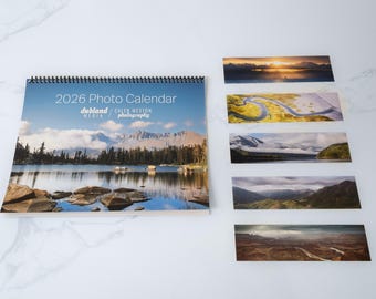 Calendrier mural 2026 et lot de signets