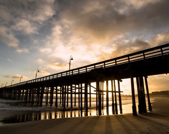 Ventura Pier at Sunset Fine Art Print