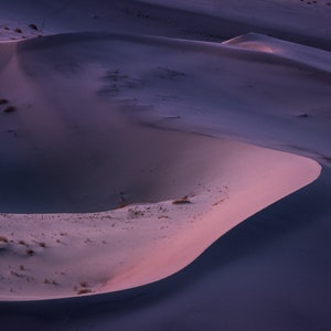 Eureka Dunes at Sunset, Death Valley NP - Fine Art Print