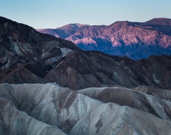 Zabriske Point, parc national de la Vallée de la mort - Impression artistique