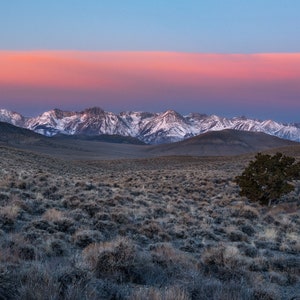 Eastern Sierra Sunrise - Panoramic Fine Art Print