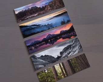 Panoramic Landscape Bookmark 5-Pack Number 1