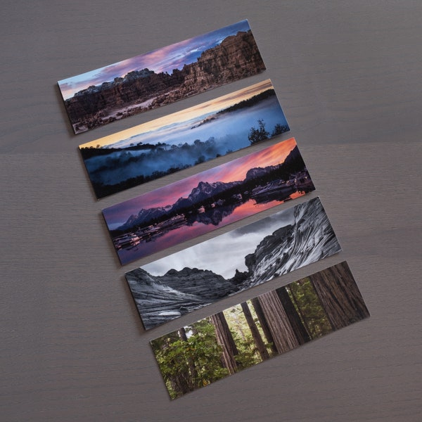 Panoramic Landscape Bookmark 5-Pack Number 1