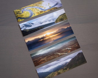 Panoramic Landscape Bookmark 5-Pack Number 2