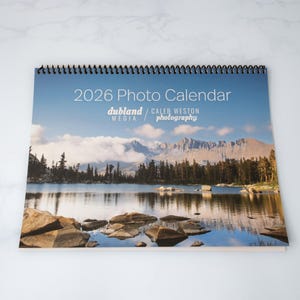 Calendario da parete 2026 Nature Landscape: decorazioni stagionali e pianificatore mensile