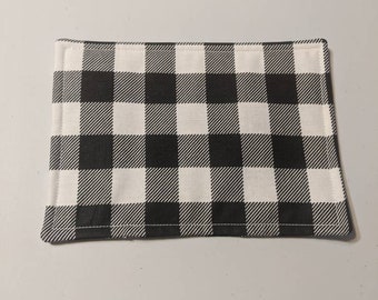 Plaid Mug Rug