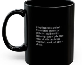 Taza de cerámica con cita inspiradora, regalo motivacional, decoración de oficina