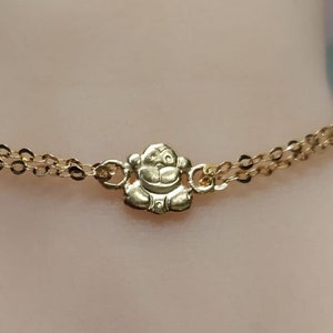 Mother daughter bracelet, monkey  Bracelet  for Girls, baby, Custom monkey Jewelry, Cute monkey Charm, Gold monkey  Bracelet, Christmas gift