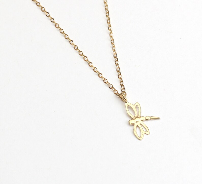 Bridal necklace.GirlfriendsBoyfriends sisters.Bridesmaid gift best friend gift Dragonfly Necklace.Friendship