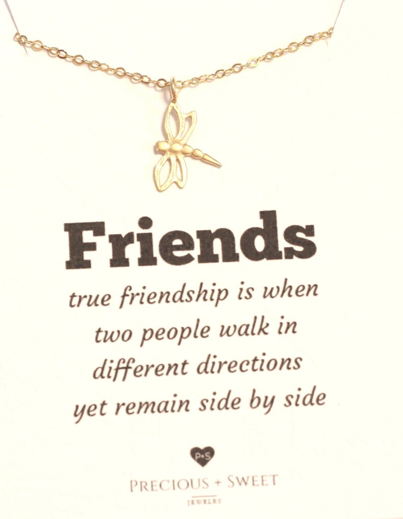 Bridal necklace.GirlfriendsBoyfriends sisters.Bridesmaid gift best friend gift Dragonfly Necklace.Friendship