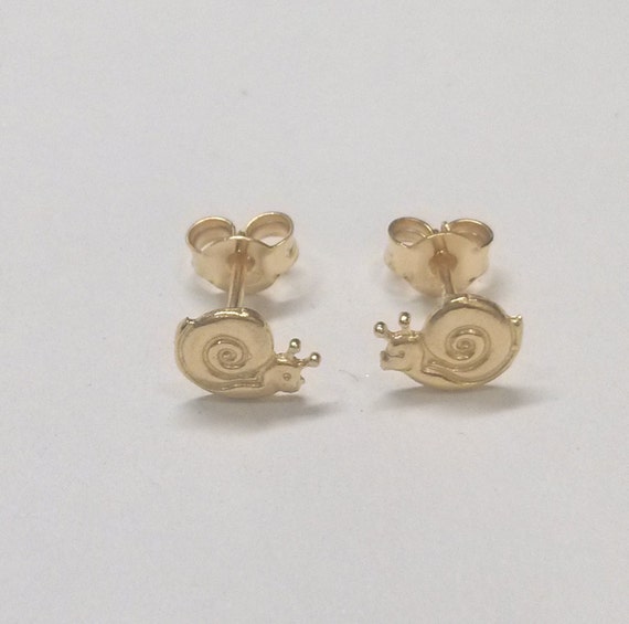 Snail earrings in 925 silver