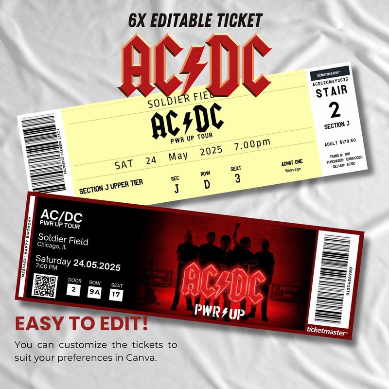 Acdc - Etsy