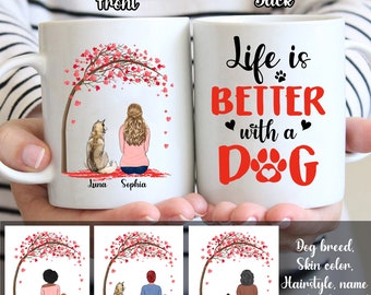 etsy dog mug