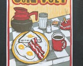 Son Volt woodcut poster
