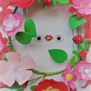 Eyes and Lips Emoji Face. TikTok inspired magnet. Funny magnets. image 3