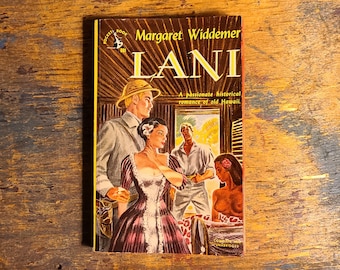 Lani by Margaret Widdemer, Vintage Paperback Historical Romance Novel, June 1949 printing Pocket Book 601, Hawaii Tropics Missionary