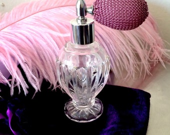 Fancy Perfume Atomizer Purple