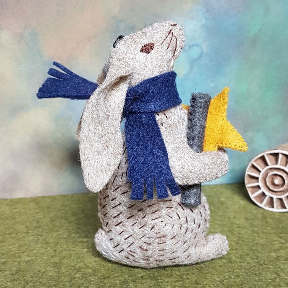 Prof. Hare Stargazer Felt Craft Kit Etsy