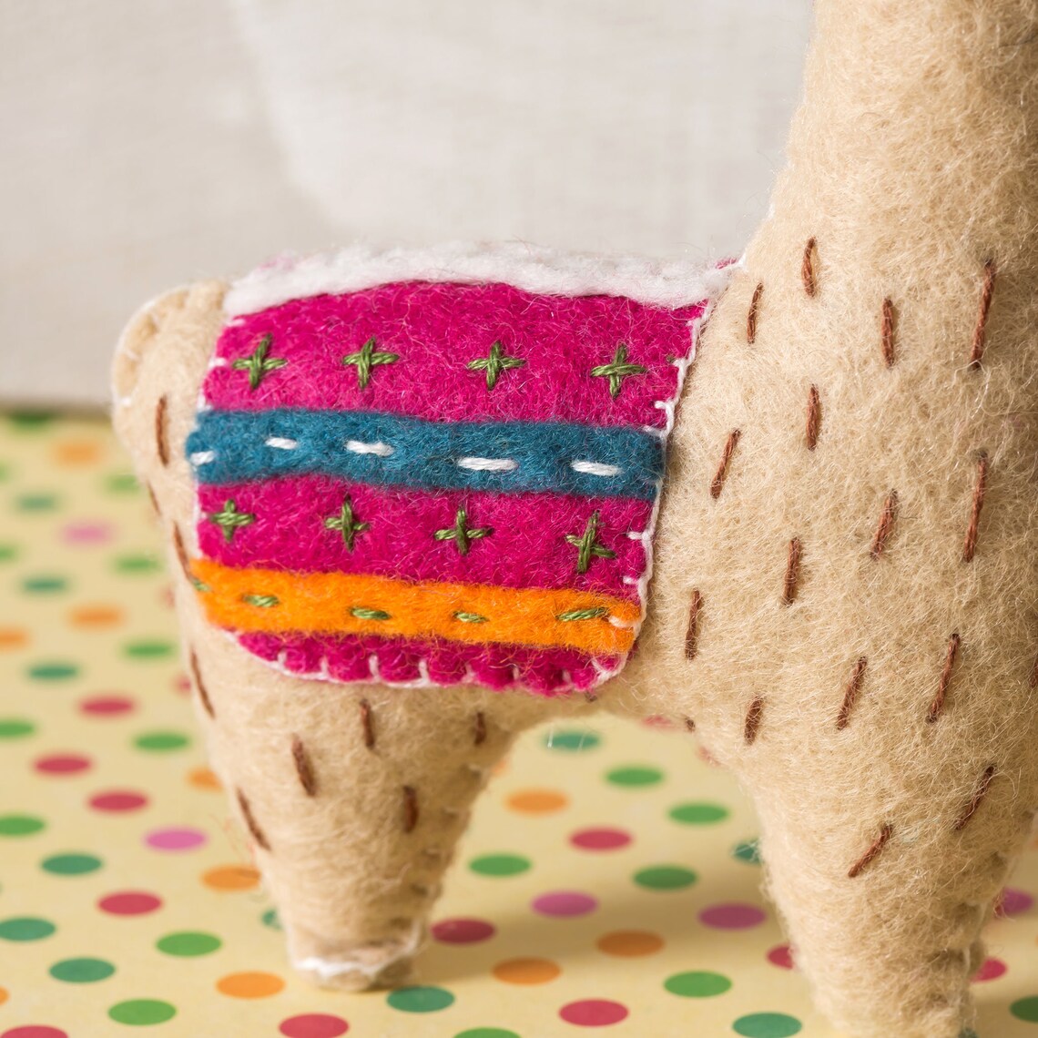 Llama Felt Craft Kit Etsy UK
