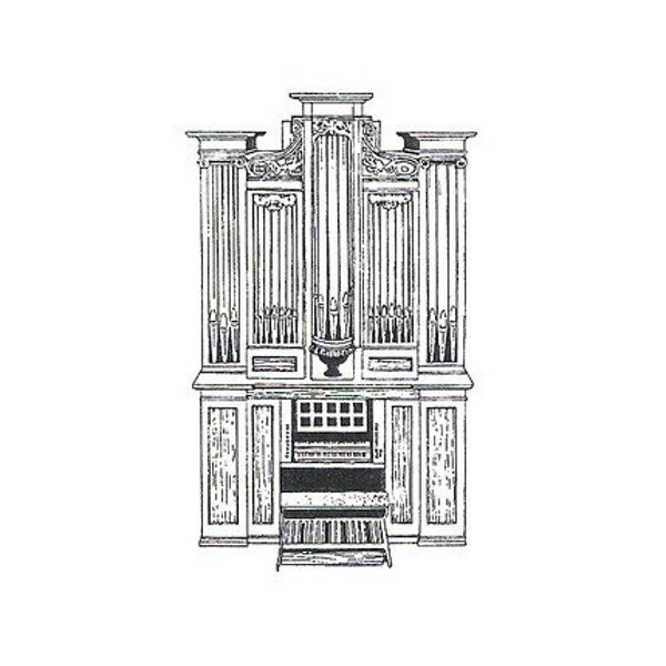 Unmontierter Stempel - Orgel
